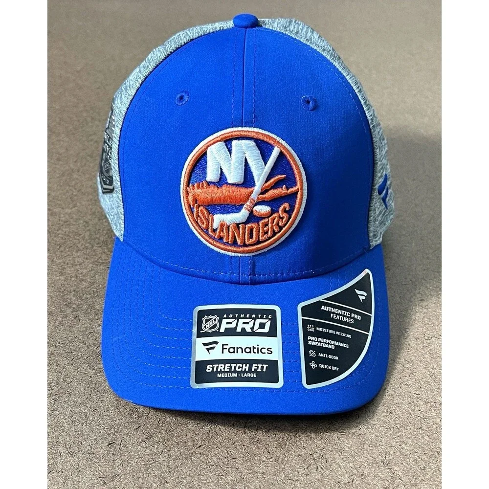 Fanatics New York Islanders 2019 Stanley Playoffs Hat Medium/Large NEW - Picture 3 of 10